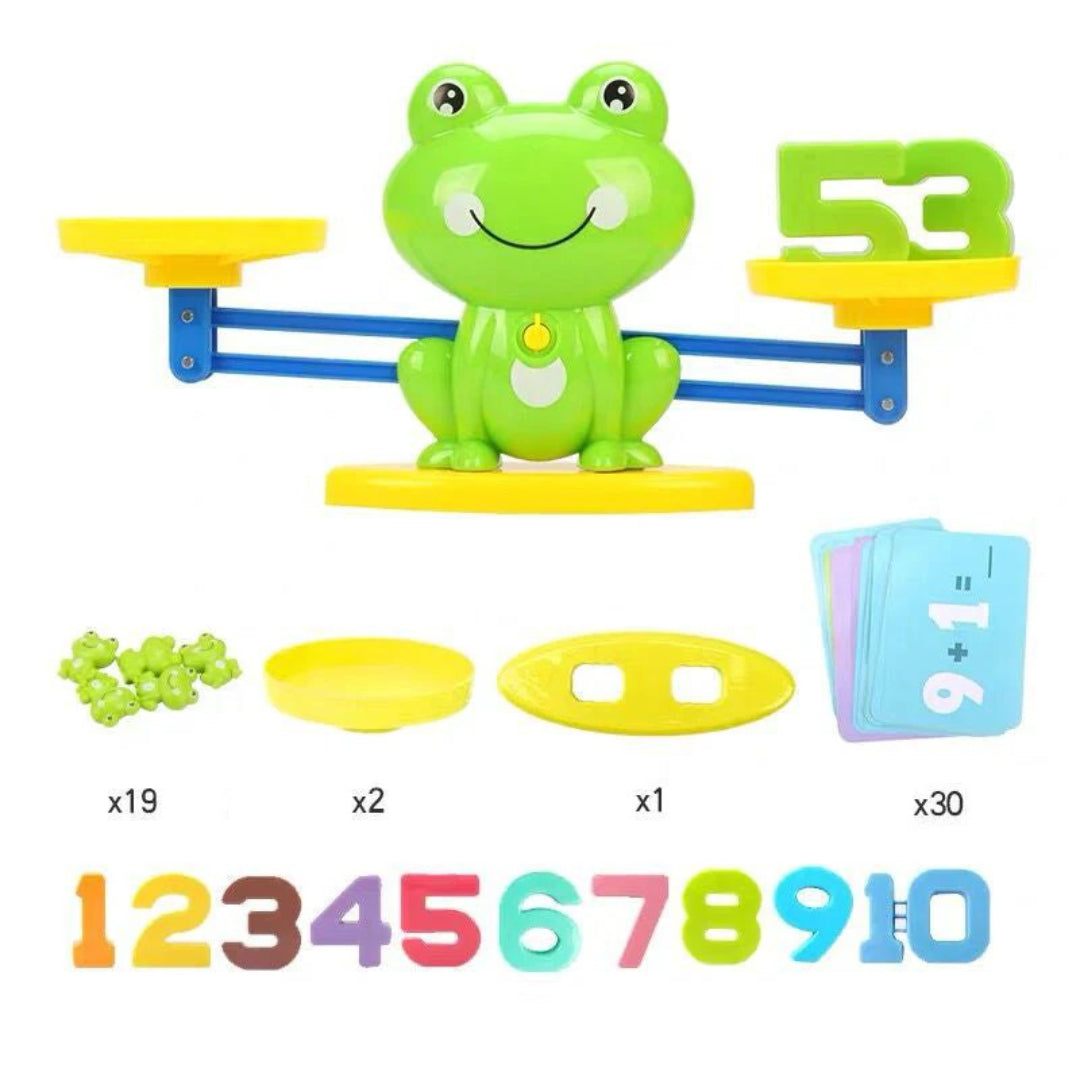 Zählender Froschspielzeug: Lustiges Lernwerkzeug für Zahlen und mathematische Fähigkeiten