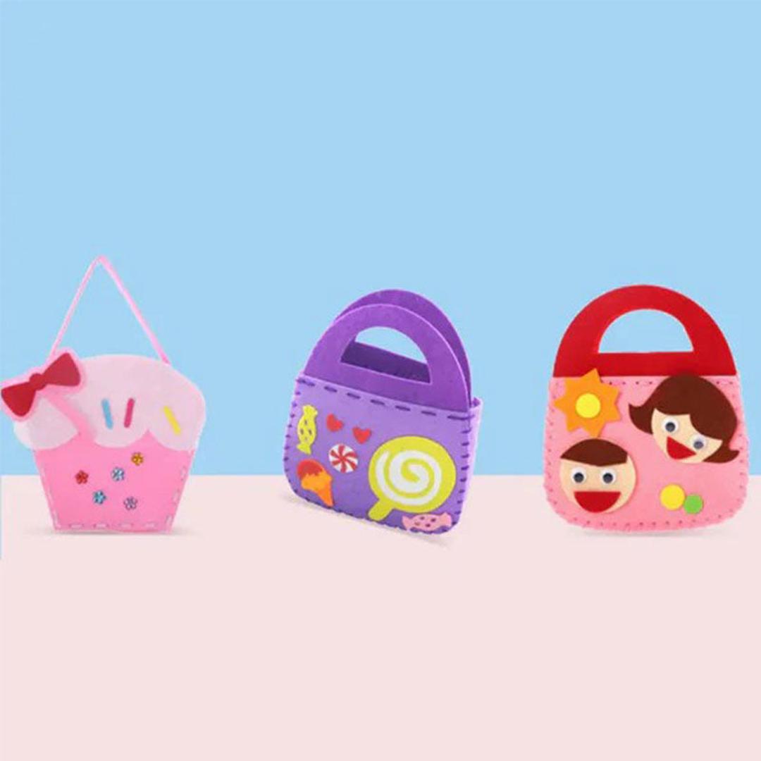 DIY-Handtaschen-Nähset für Kinder – Kreativer Spaß für junge Designer