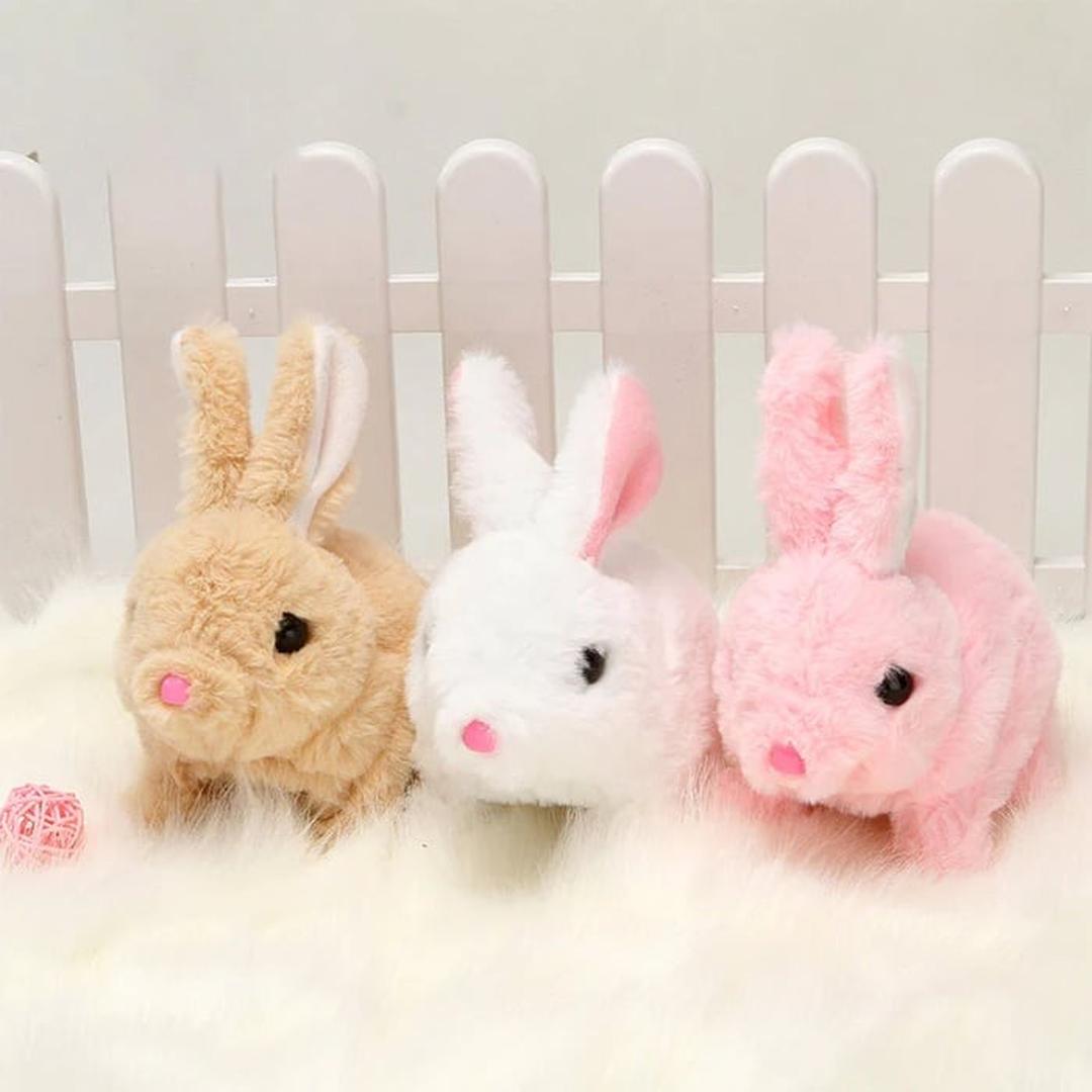 Interaktiver Plüsch-Osterhase – Spaßspielzeug für Kinder