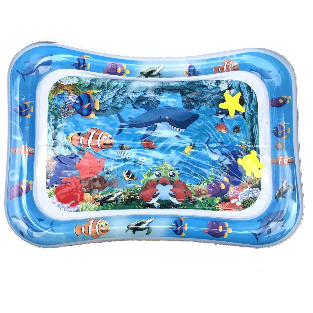 Aufblasbare Wasser-Spielmatte für sensorischen Bauchlage-Spaß