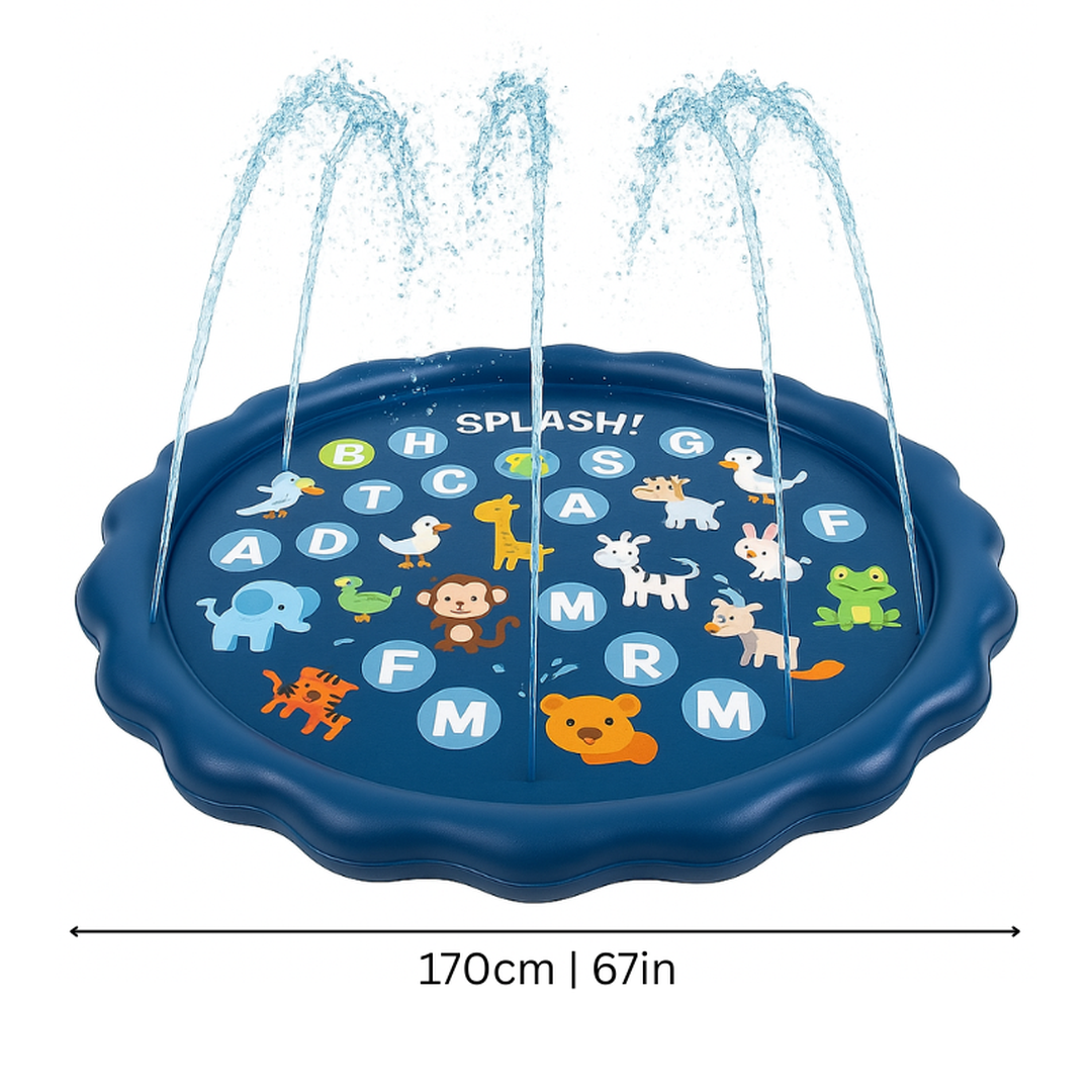 Aufblasbare Wasser-Spielmatte für sensorischen Bauchlage-Spaß