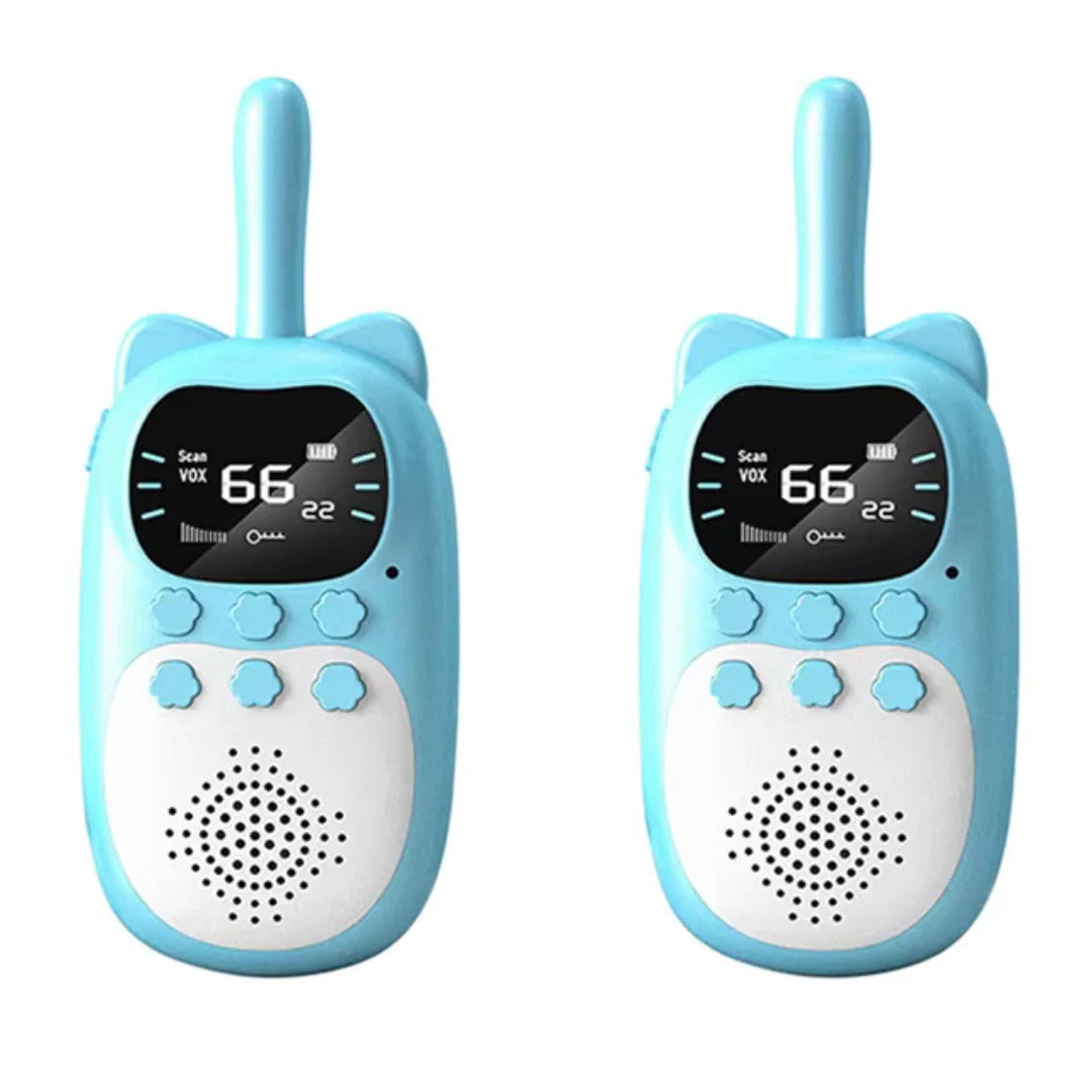 Wiederaufladbare Walkie-Talkies - Kommunikationsset mit einer Reichweite von 3 km
