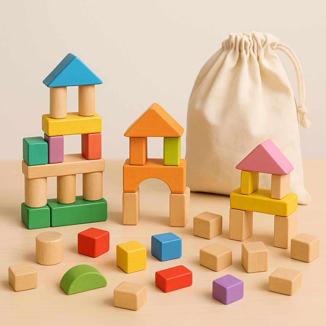 Kreative Bausteine für Kinder – Holzkonstruktionsset