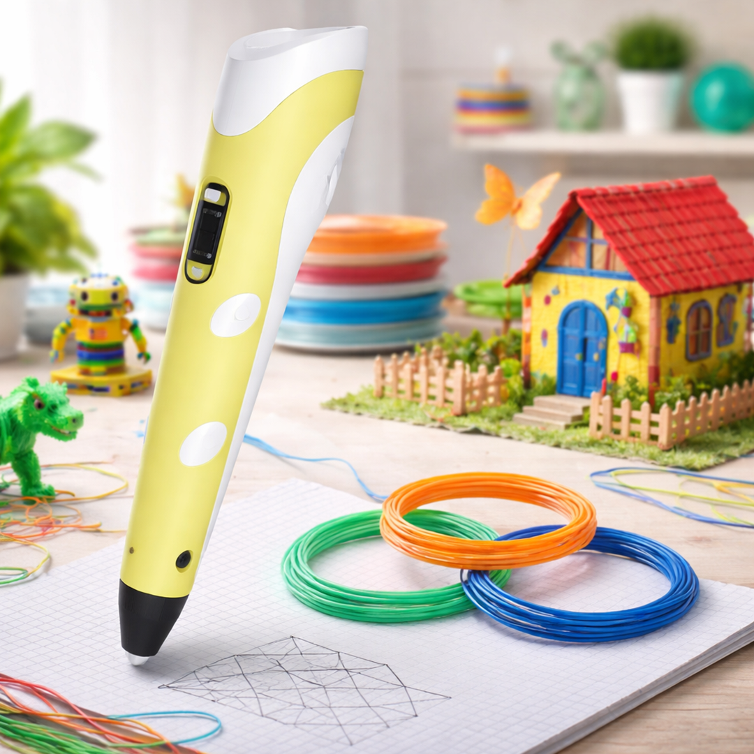 3D-Druckstift für kreatives Design – Entfesseln Sie Ihre Fantasie mit 3D-Zeichnen und Bau-Spaß