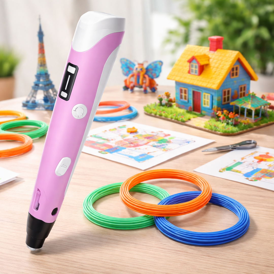 3D-Druckstift für kreatives Design – Entfesseln Sie Ihre Fantasie mit 3D-Zeichnen und Bau-Spaß