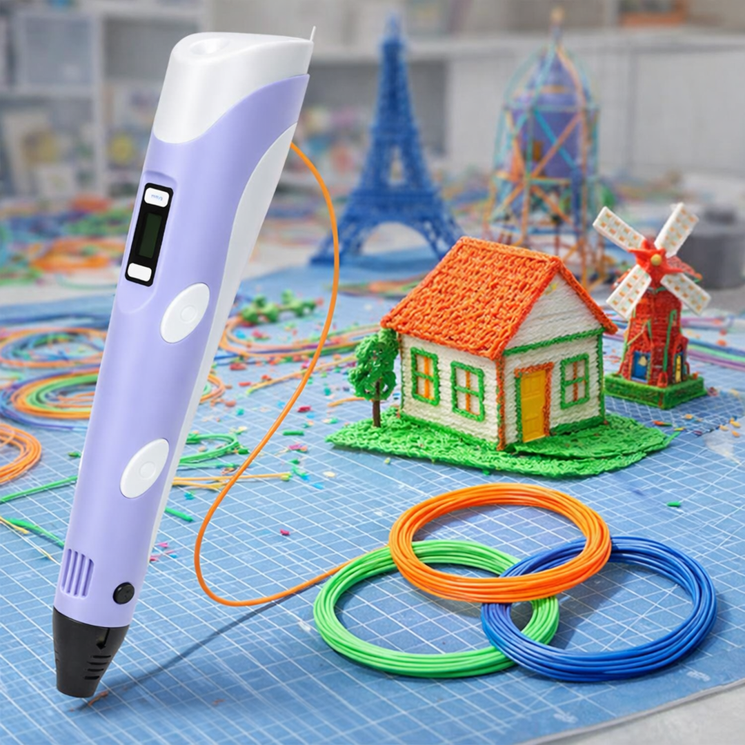 3D-Druckstift für kreatives Design – Entfesseln Sie Ihre Fantasie mit 3D-Zeichnen und Bau-Spaß