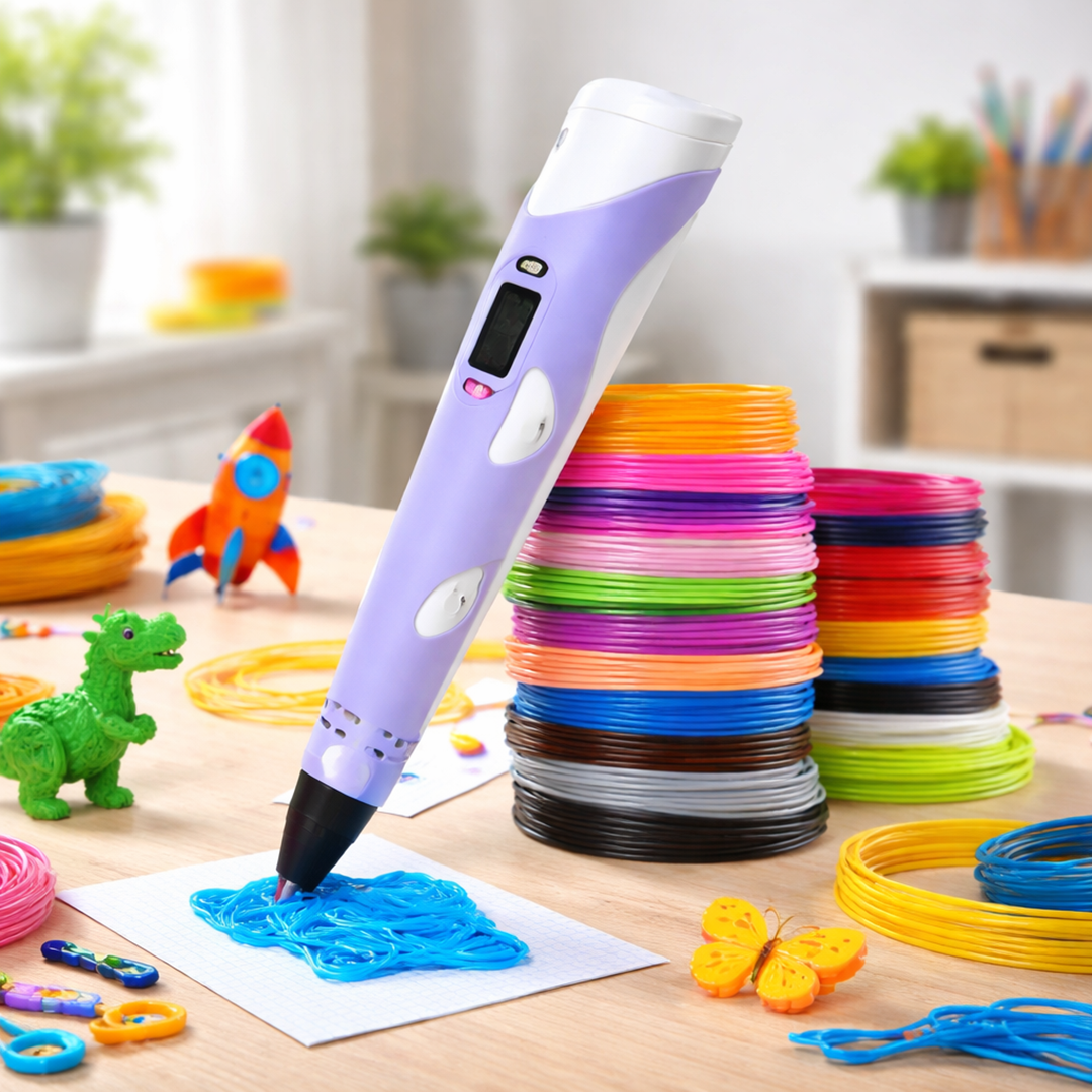 3D-Druckstift für kreatives Design – Entfesseln Sie Ihre Fantasie mit 3D-Zeichnen und Bau-Spaß