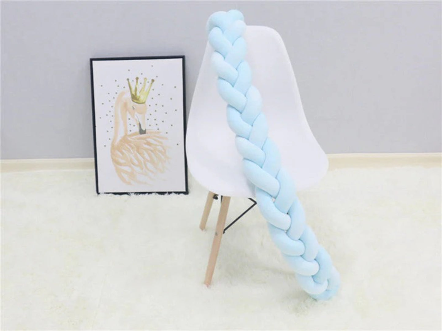 Weicher Babybett-Bumper-Bettwäsche