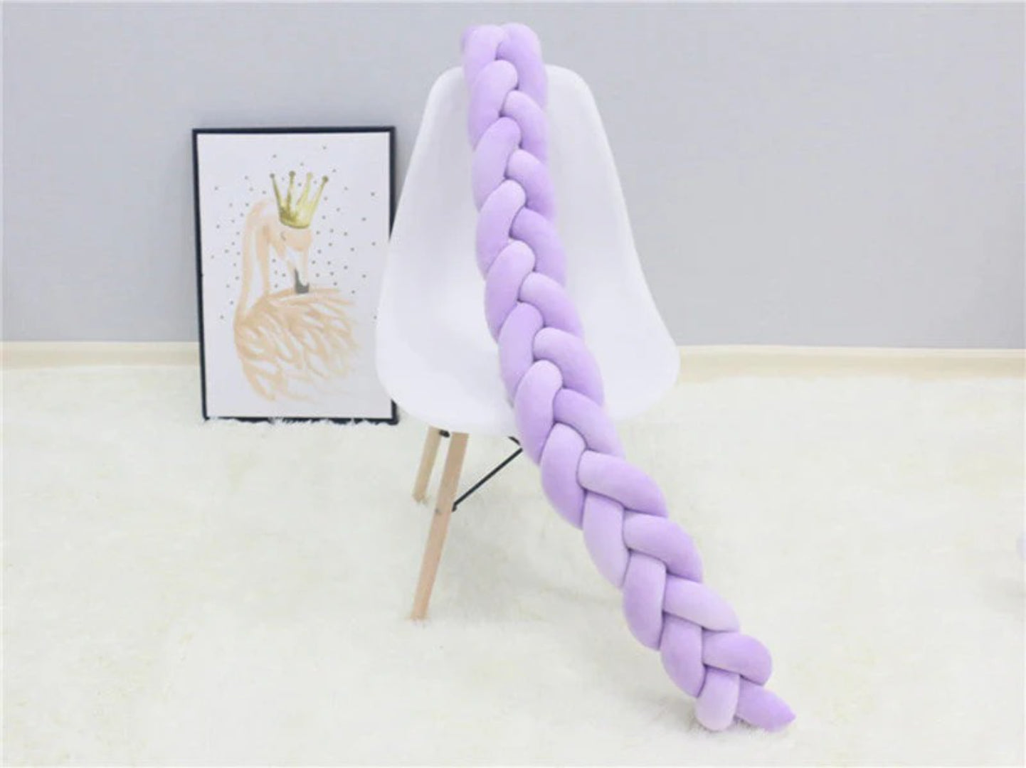 Weicher Babybett-Bumper-Bettwäsche