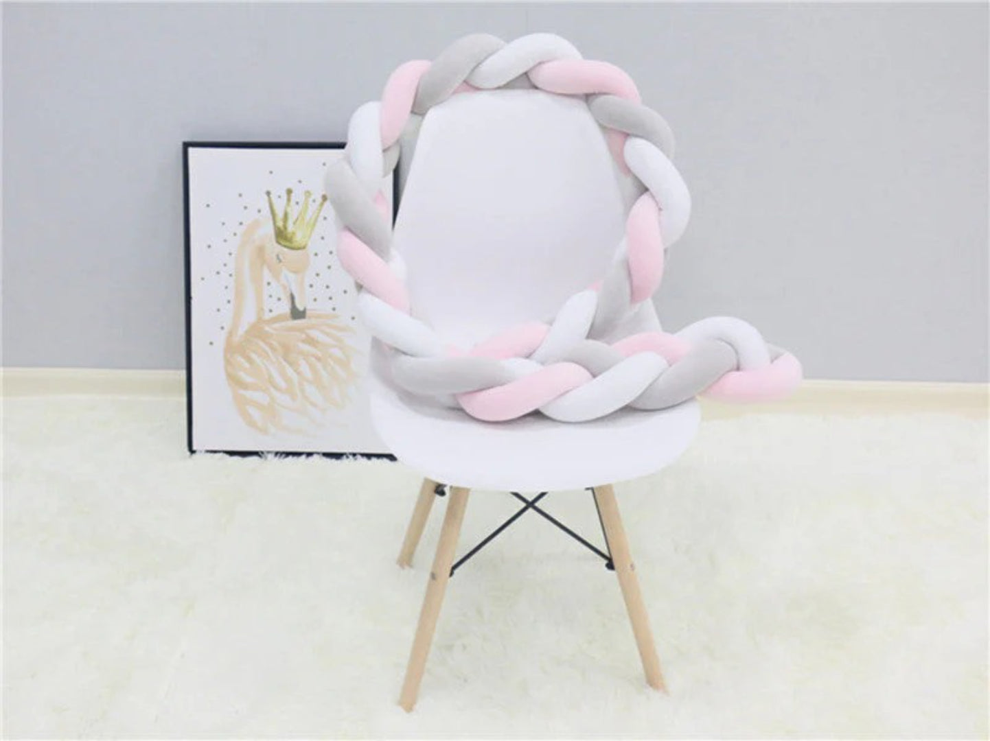 Weicher Babybett-Bumper-Bettwäsche