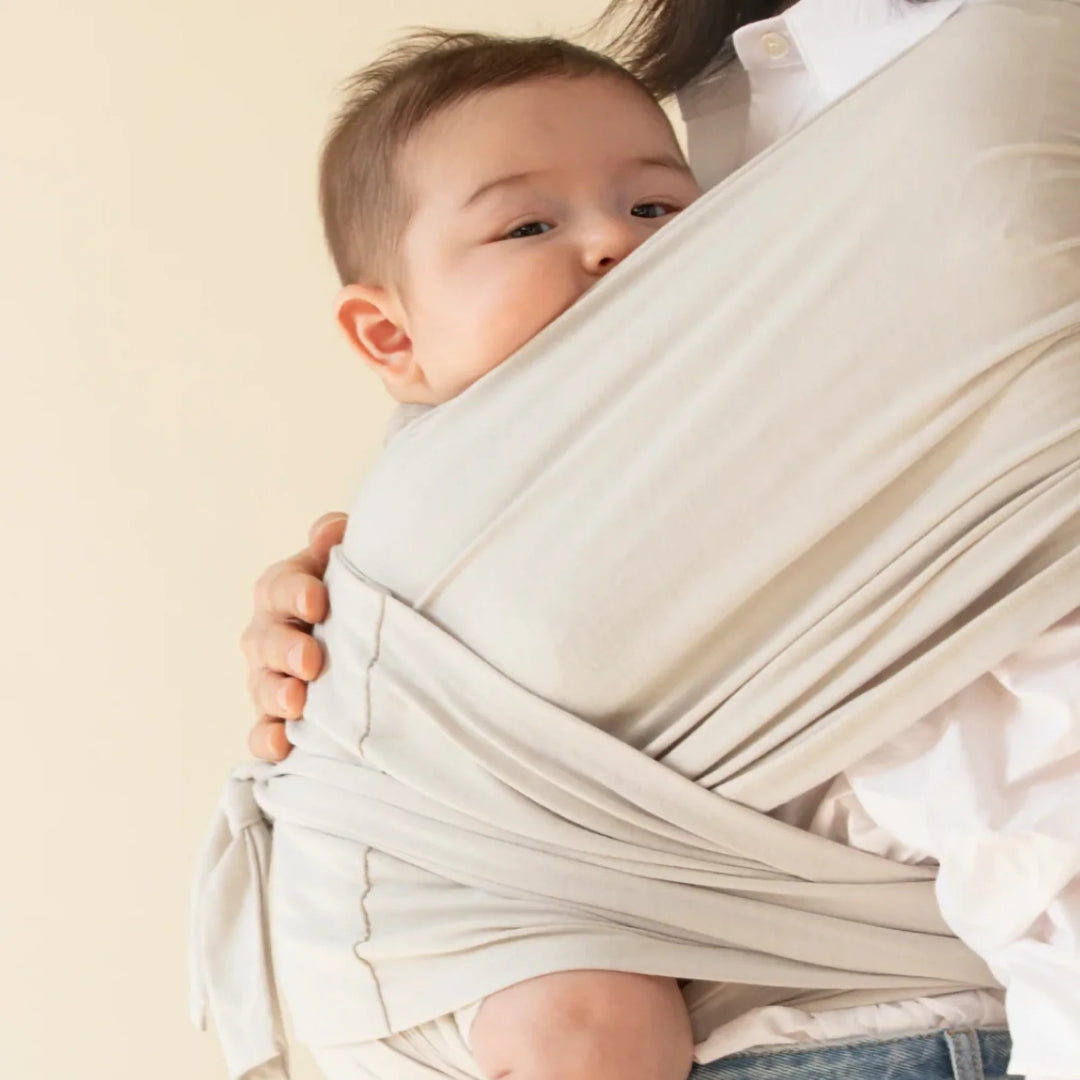 Ergonomisch gestalteter Baby-Tragewickel