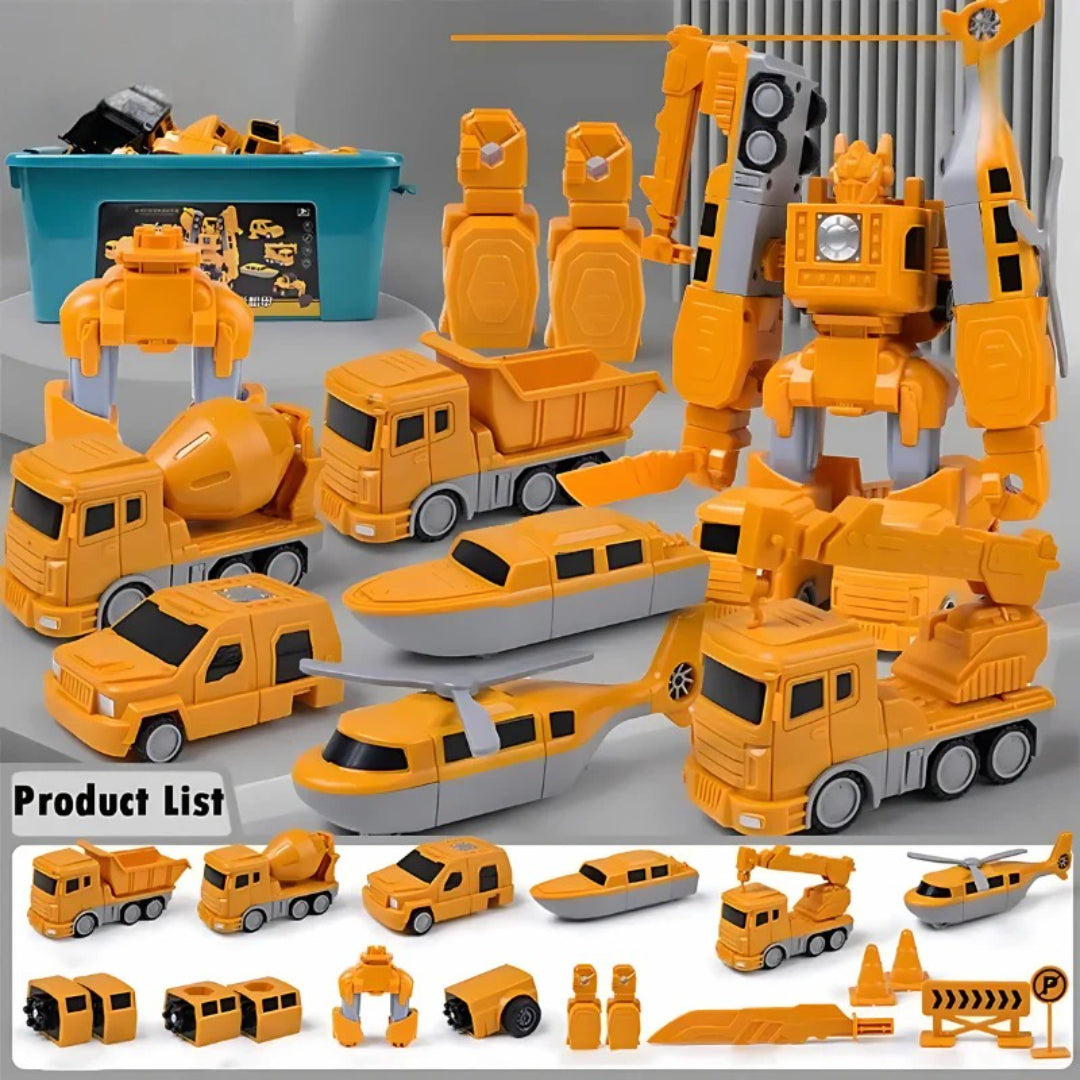 Transformierendes Robotermagnet-Bauspielzeug