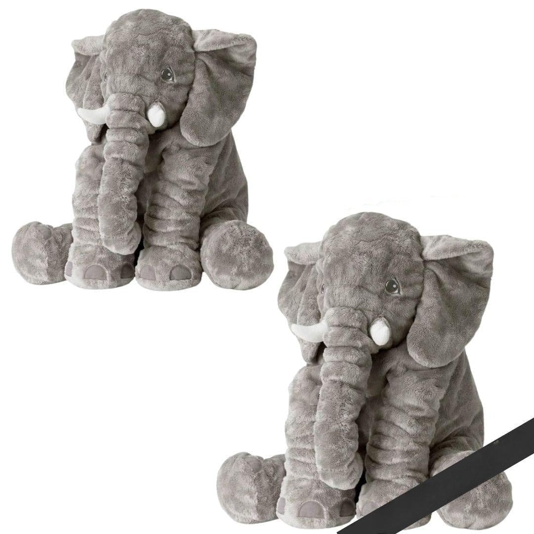 60 cm Plüsch-Elefant - Weiches und Kuscheliges Spielzeug
