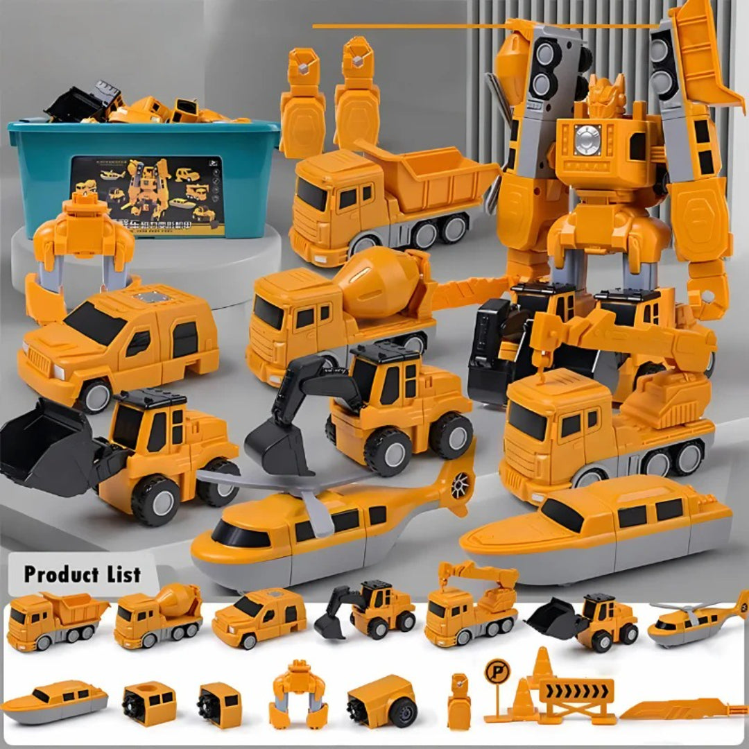 Transformierendes Robotermagnet-Bauspielzeug