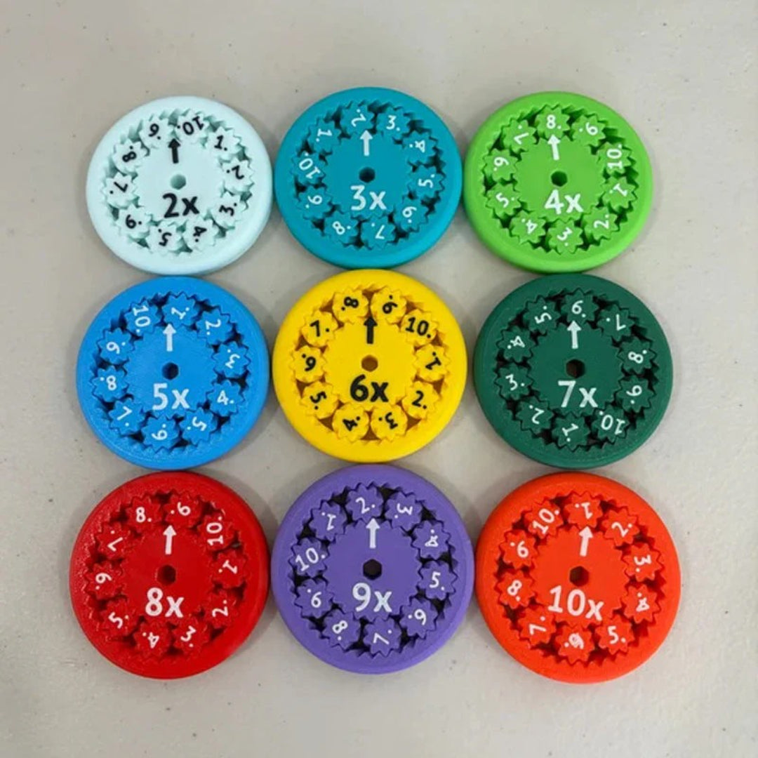 Zählspinner-Set - Bildungs-Spielzeug für Mathematik