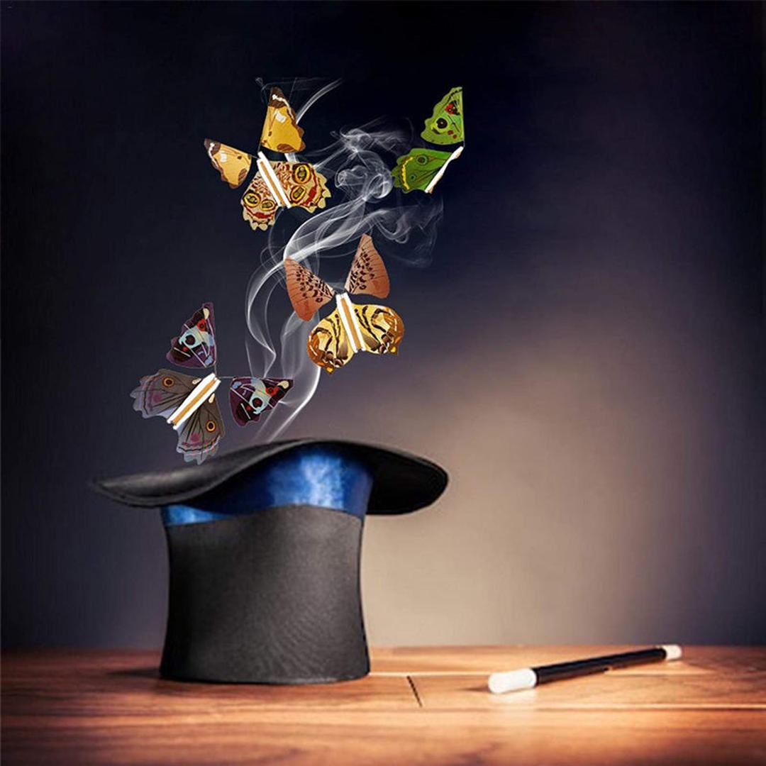 Aufzieh-Magie Schmetterlingsset - Fliegende Schmetterlinge