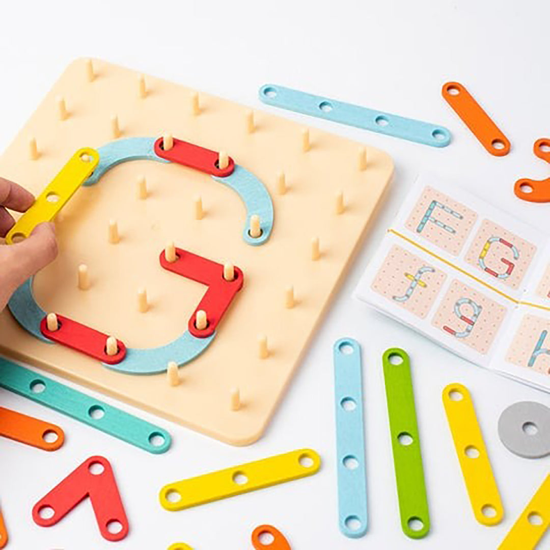 Montessori Puzzlebrett – Inspirierendes kreatives Spielen und Denken für Kinder