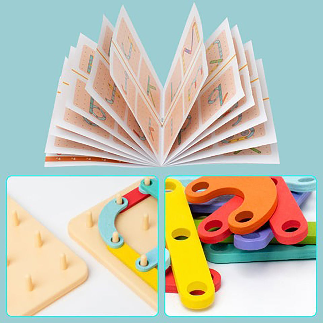 Montessori Puzzlebrett – Inspirierendes kreatives Spielen und Denken für Kinder