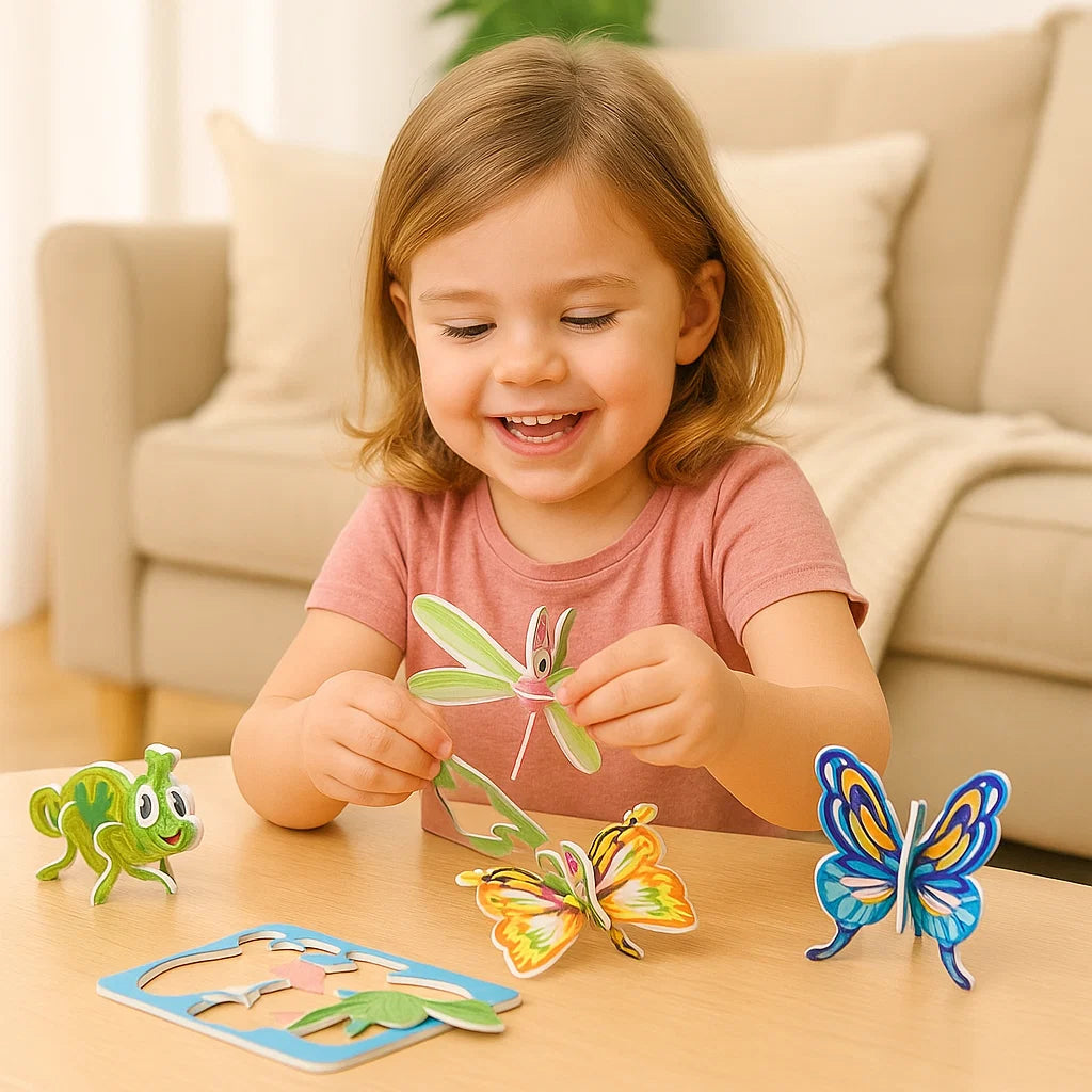 3D Cartoon Puzzle Set for Kids with Colorful Designs | Engaging Learning Tool for Creativity and Fine Motor Skills 9