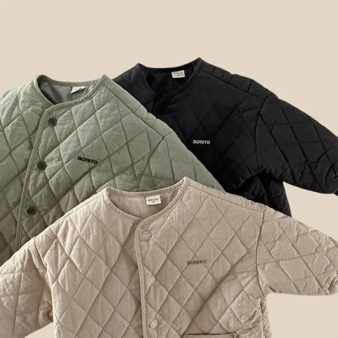 Unisex Kinder Steppjacke