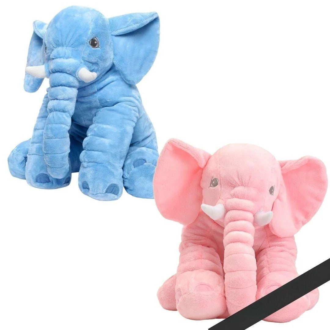 60 cm Plüsch-Elefant - Weiches und Kuscheliges Spielzeug