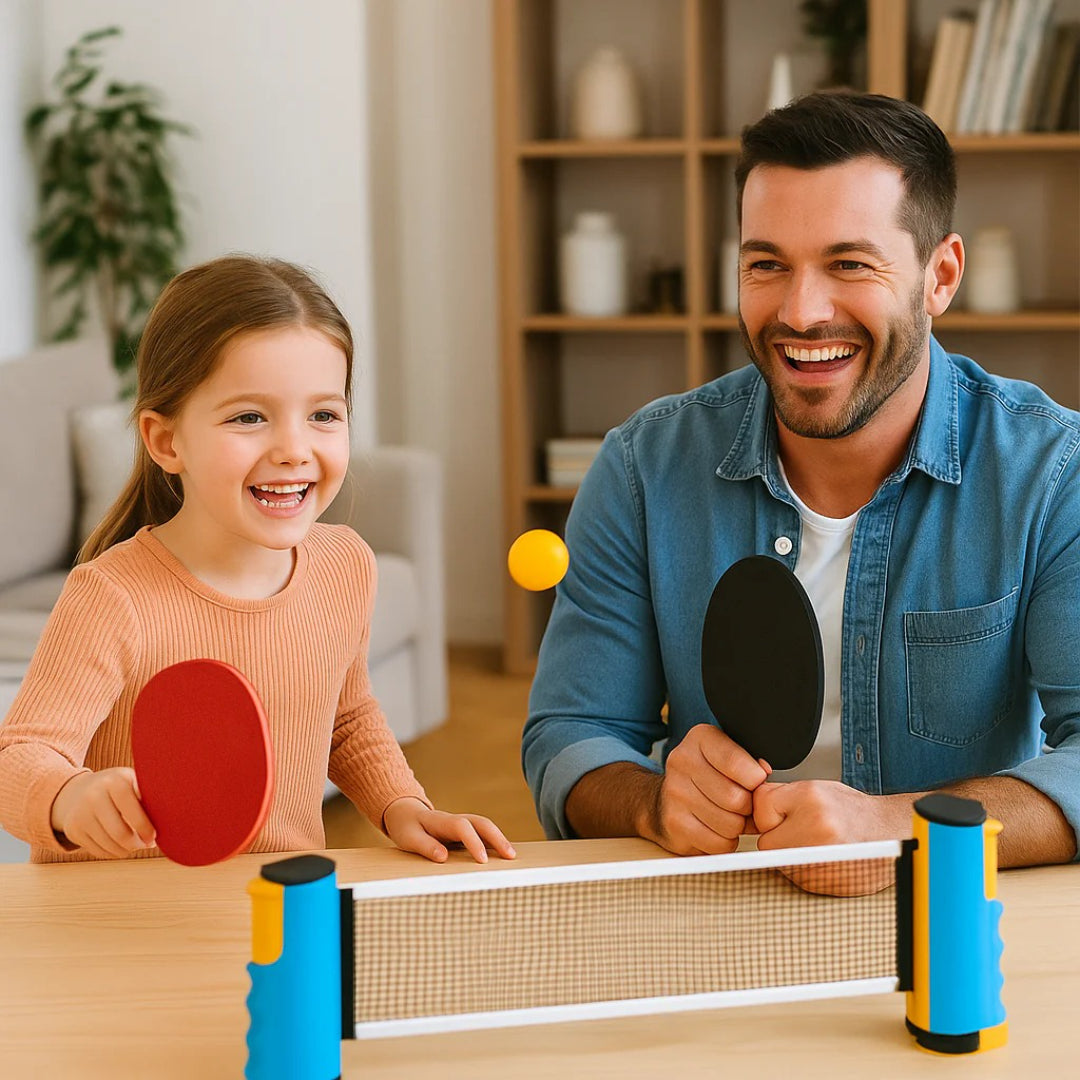 Verstellbares Tischtennisnetz-Set für Ping Pong