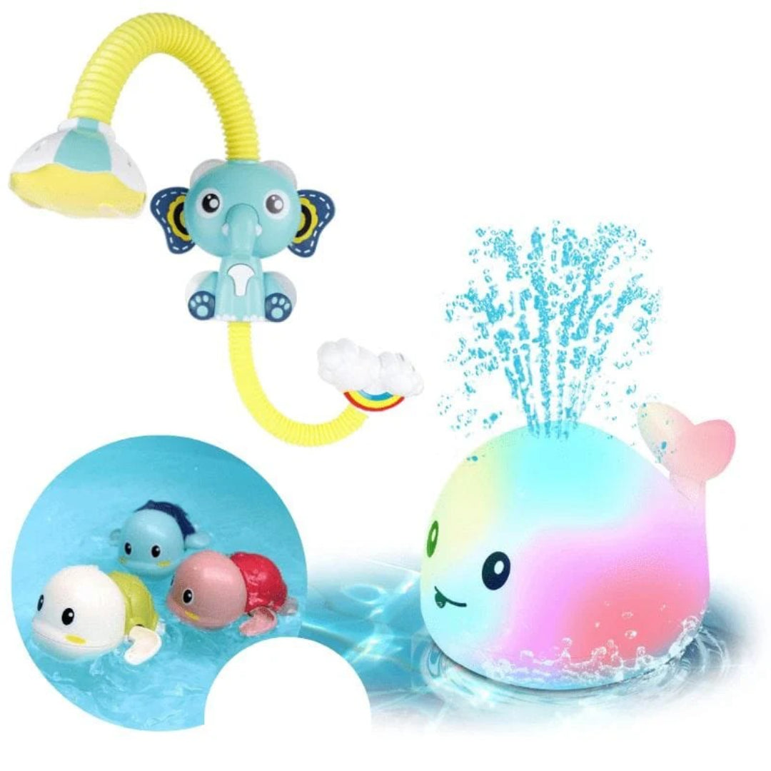 Wasserfluss-Bad-Elefant-Duschkopf