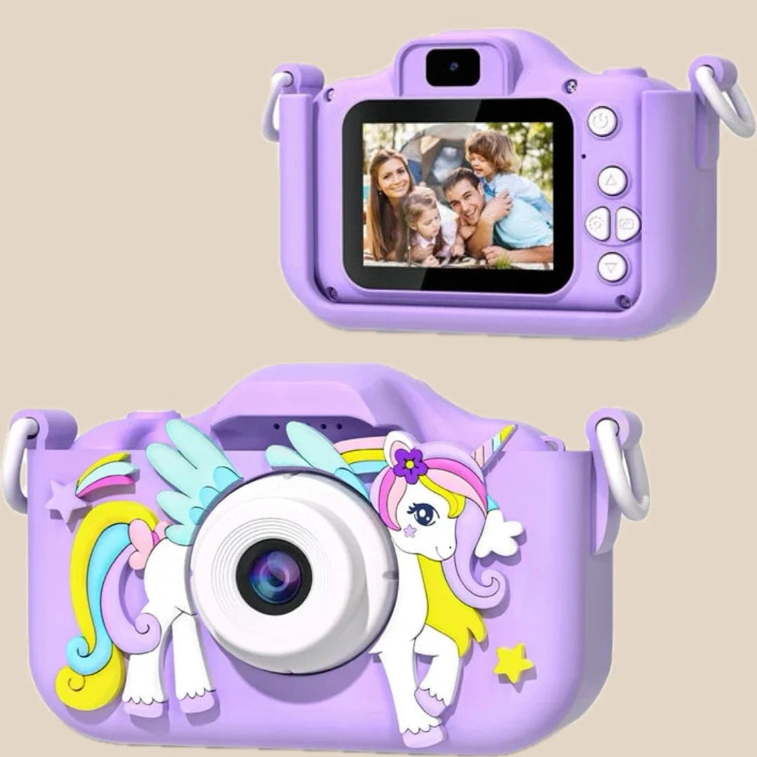 Einhorn HD Kamera: Fotos und Videos mit der enthaltenen 32GB SD-Karte aufnehmen