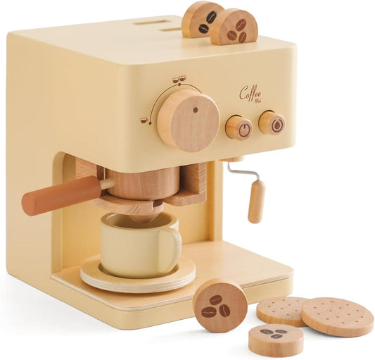 Kinder Holz Kaffee- und Teespielset – Café-Erlebnis