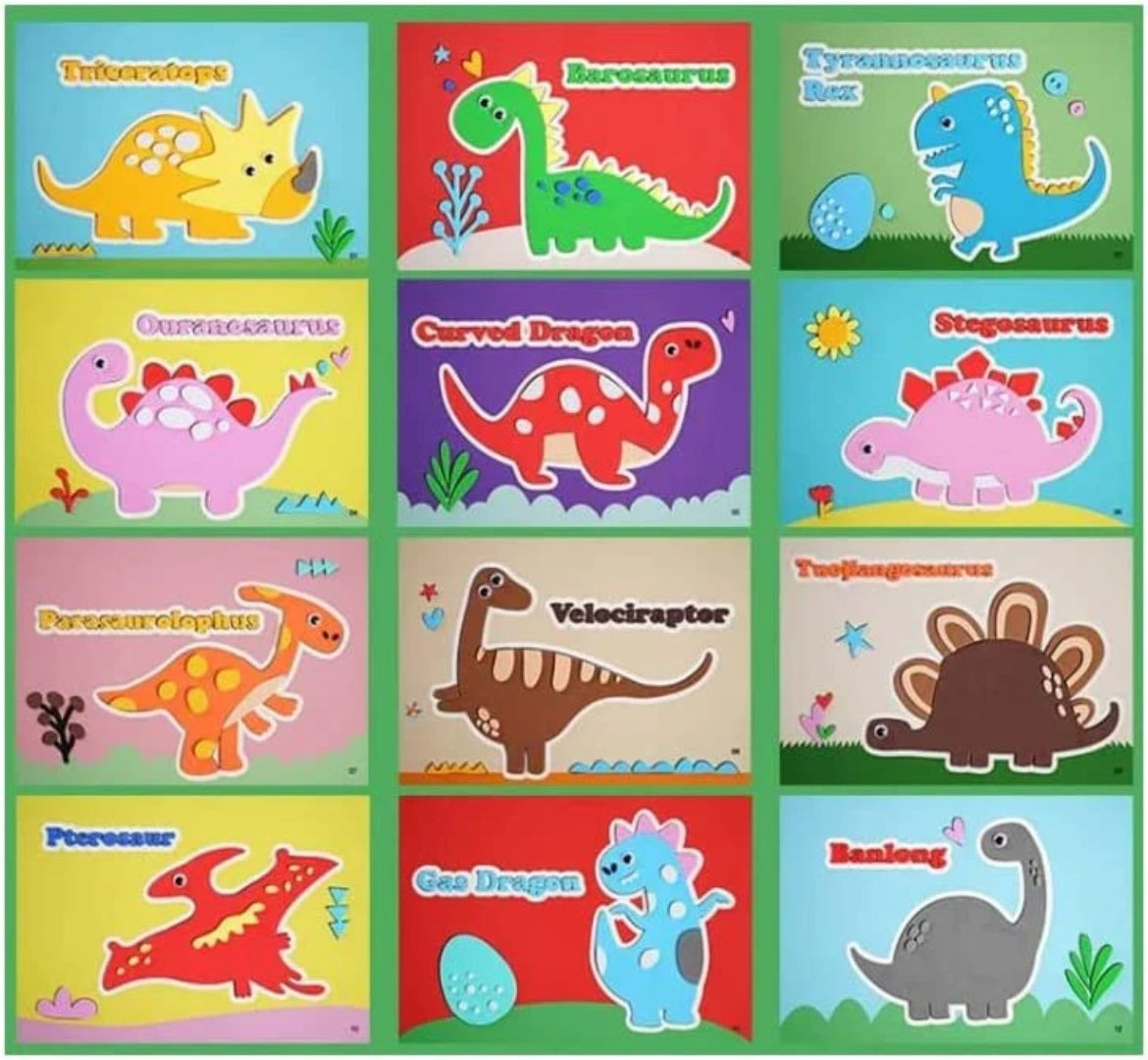 DIY 3D Schaumstoff-Puzzle-Set - Kreatives Bastelset
