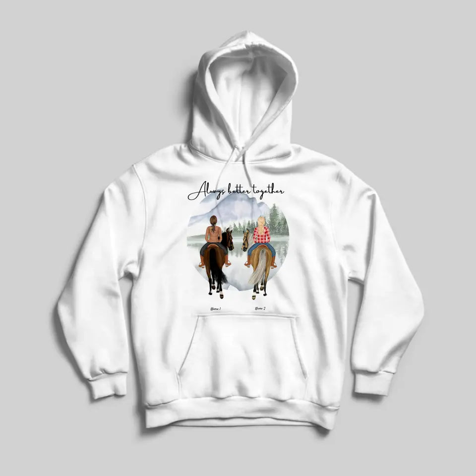 Best Horse Friends - Personalized Hoodie