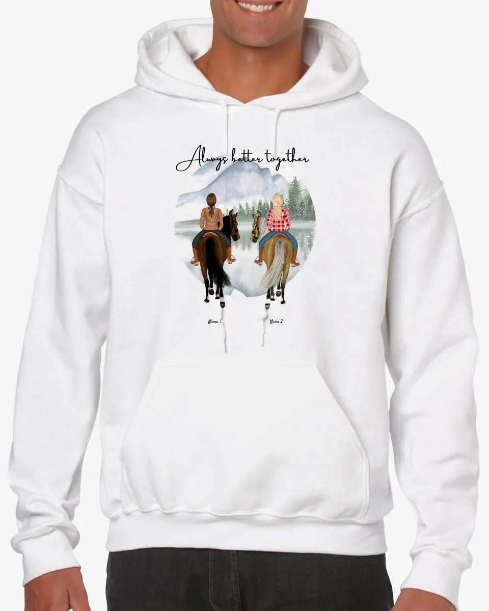 Best Horse Friends - Personalized Hoodie