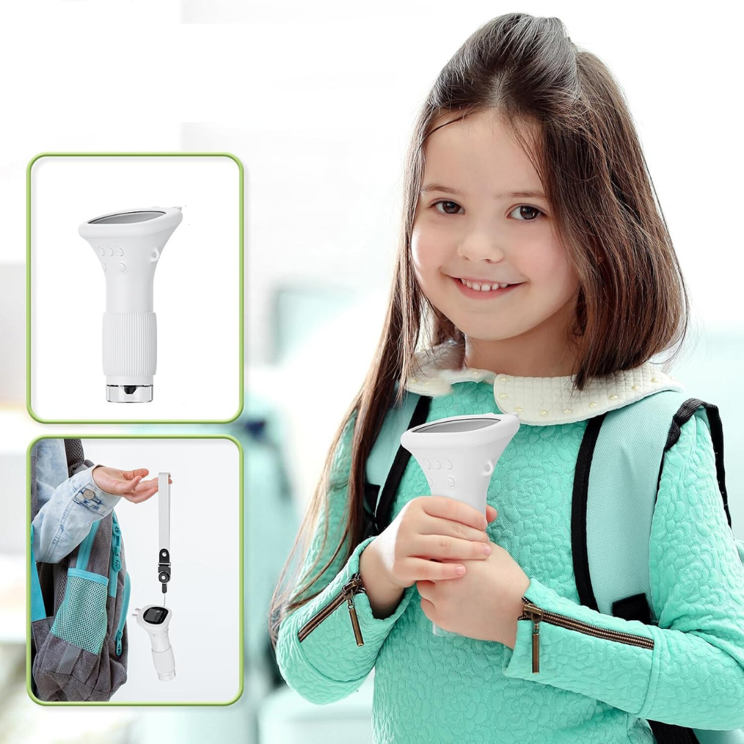 Tragbares digitales Mikroskop für Kinder mit eingebautem Display