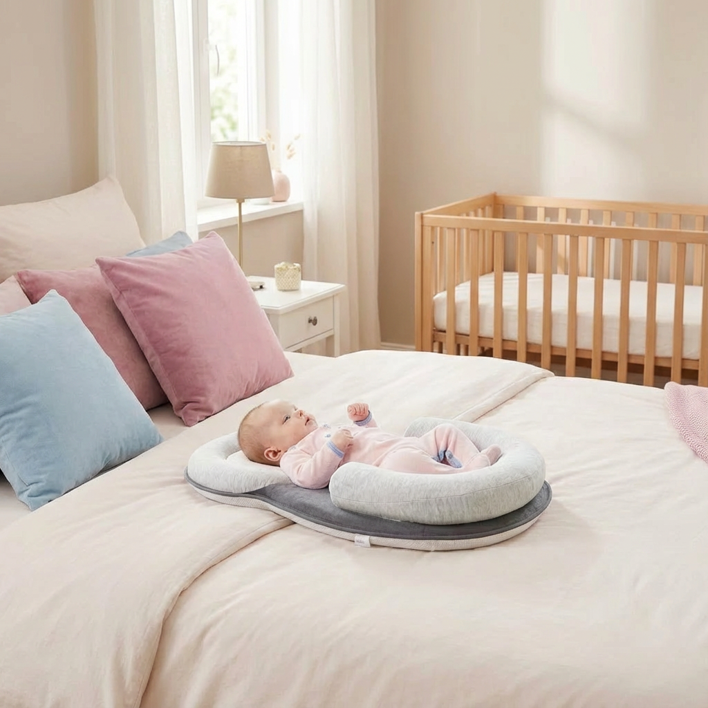 Comfort Baby Support | Ergonomic Baby Seat with Hypoallergenic Fabric | Safe & Comfortable Design for Optimal Posture 1