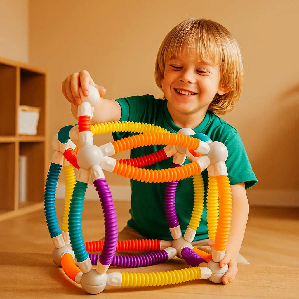 Creative Builders | Magnetic Building Blocks with Moldable Design | Endless Learning Fun for Kids 9