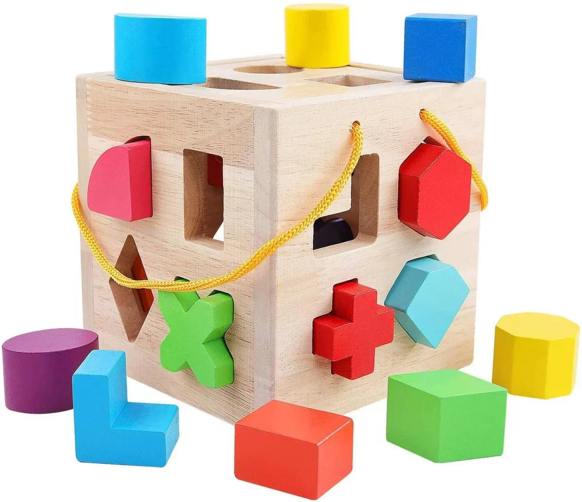 Creative Learning | Educational Toy Activity Cube with Colorful Shapes | Engaging Learning Toy for Motor Skills Development 3
