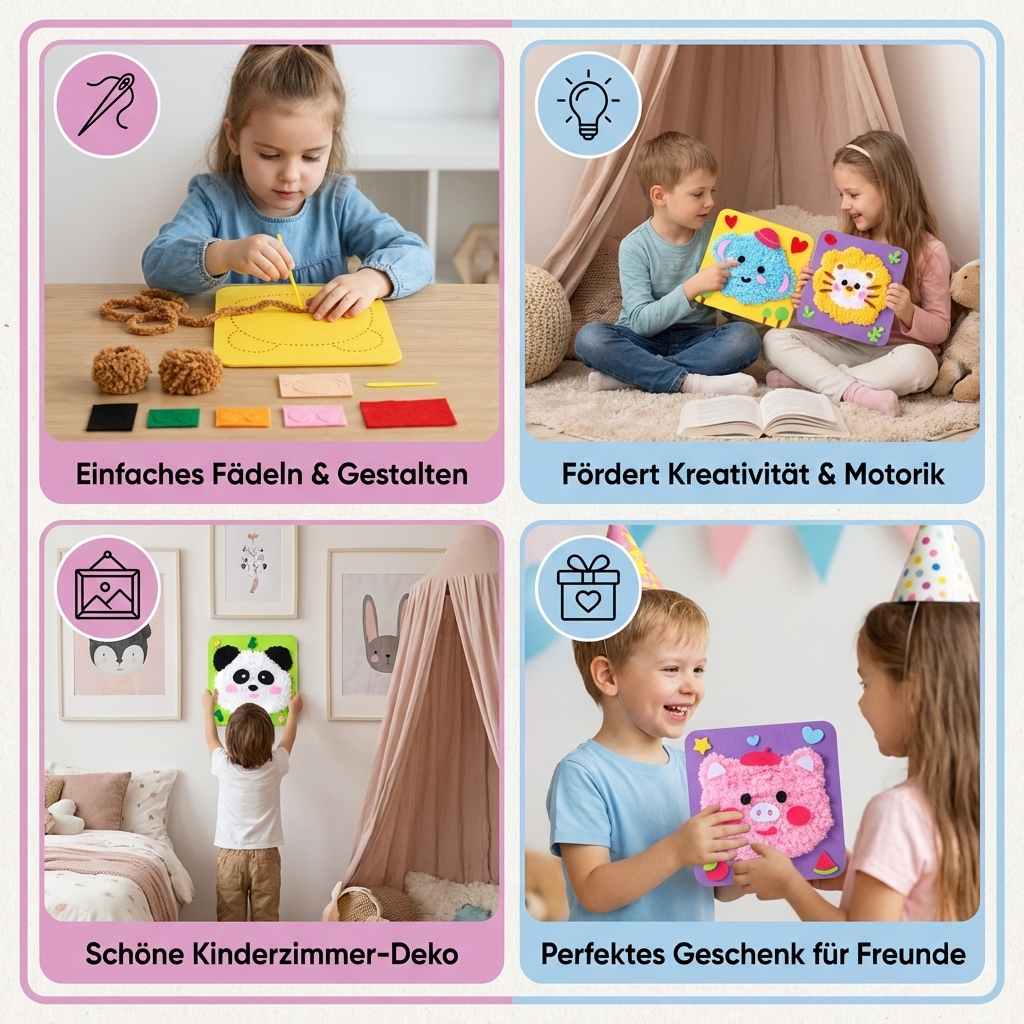Creative Puppet Craft Kit | Easy Instructions for Imagination & Fine Motor Skills 4