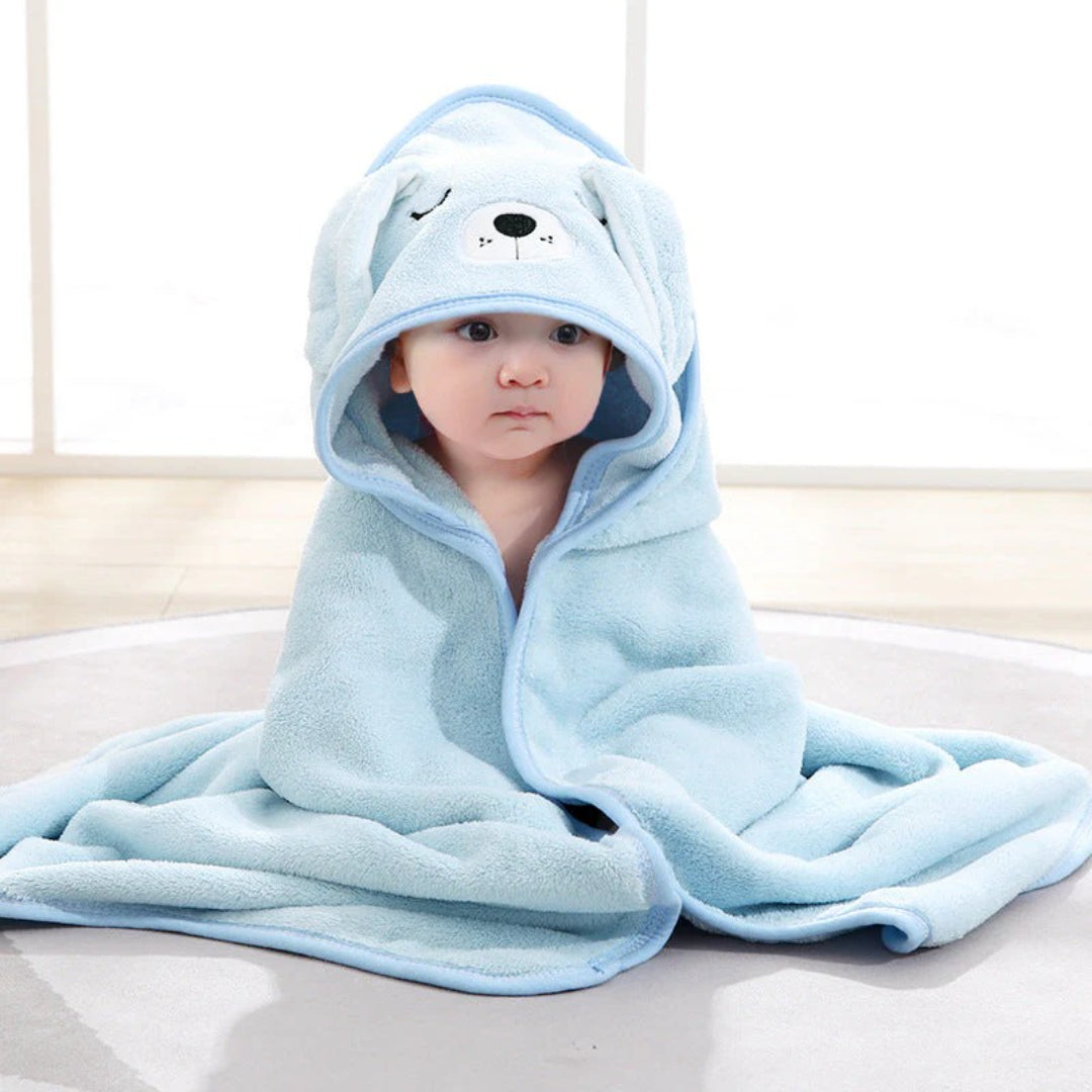 Weiches und saugfähiges Baby-Badetuch