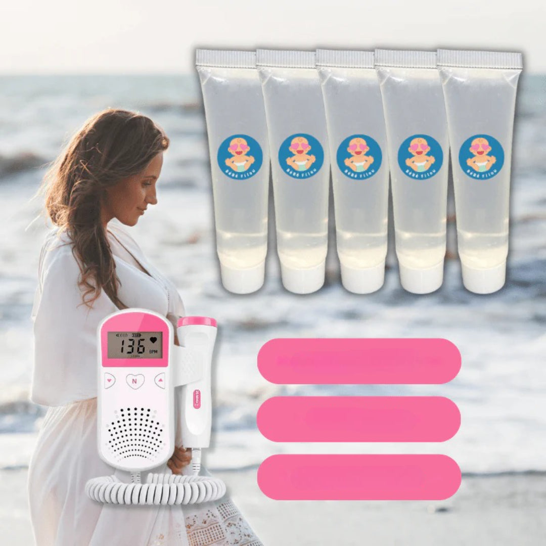 Tragbarer Fetal Doppler Monitor - Baby Herzschlagdetektor
