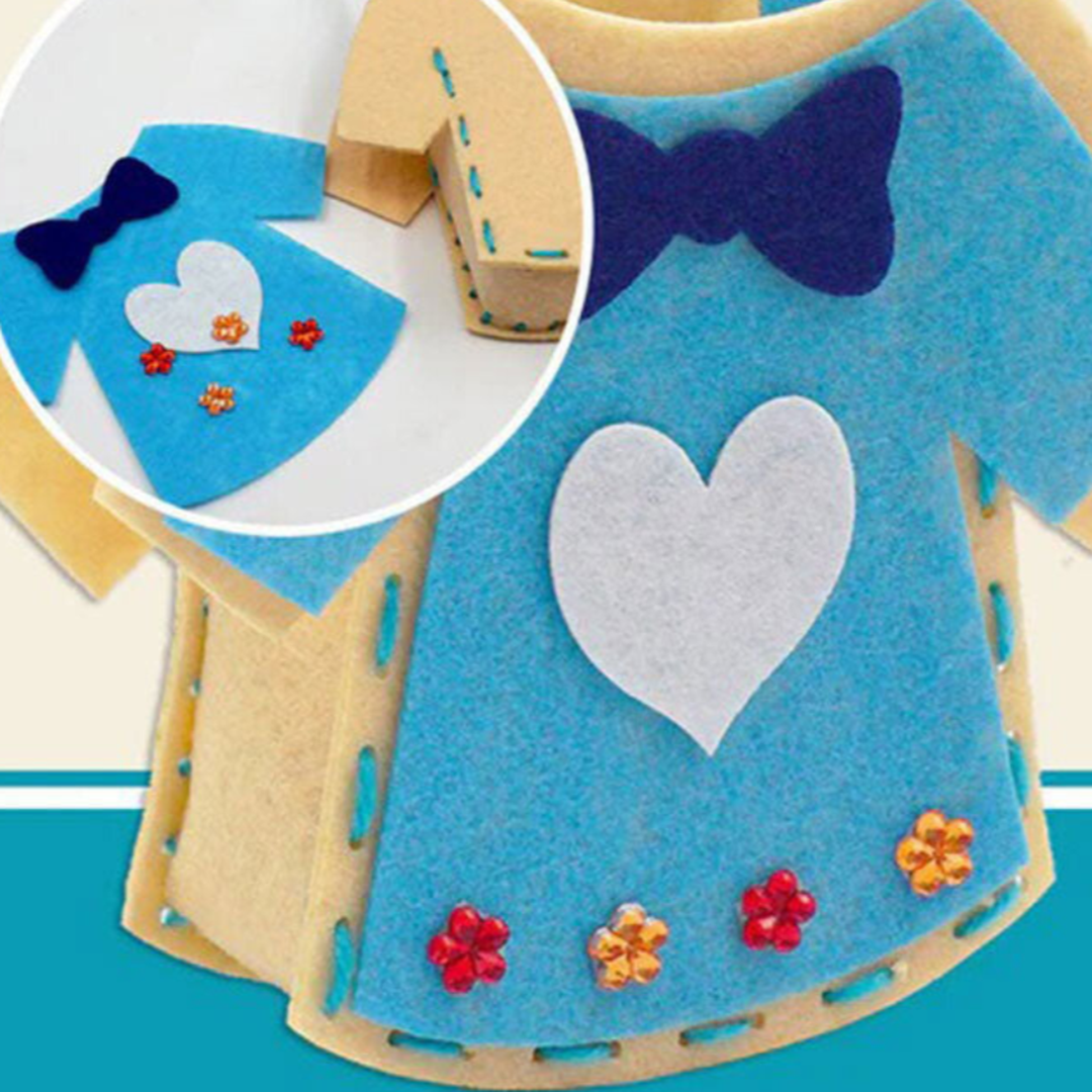 DIY-Handtaschen-Nähset für Kinder – Kreativer Spaß für junge Designer