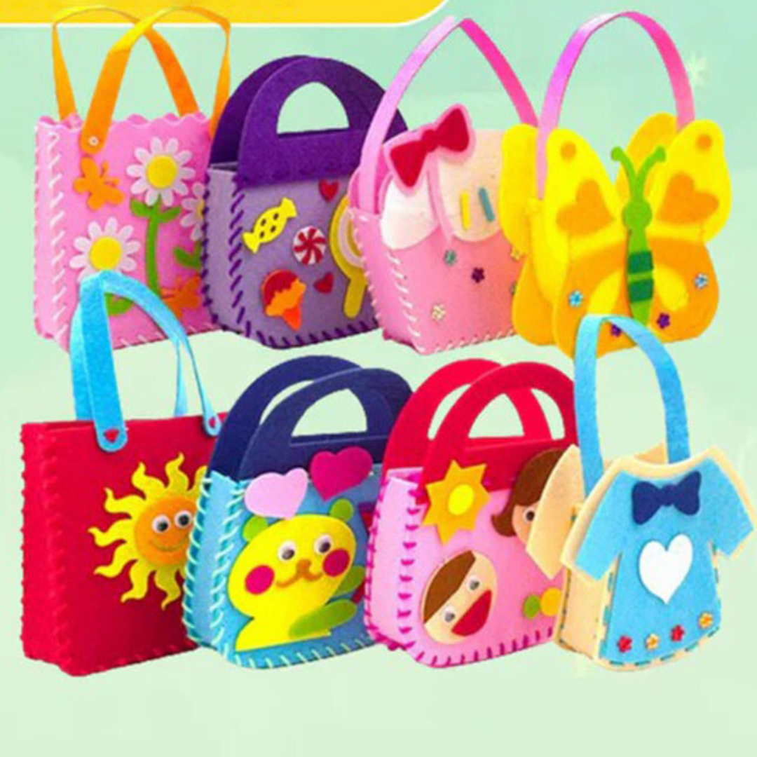 DIY-Handtaschen-Nähset für Kinder – Kreativer Spaß für junge Designer