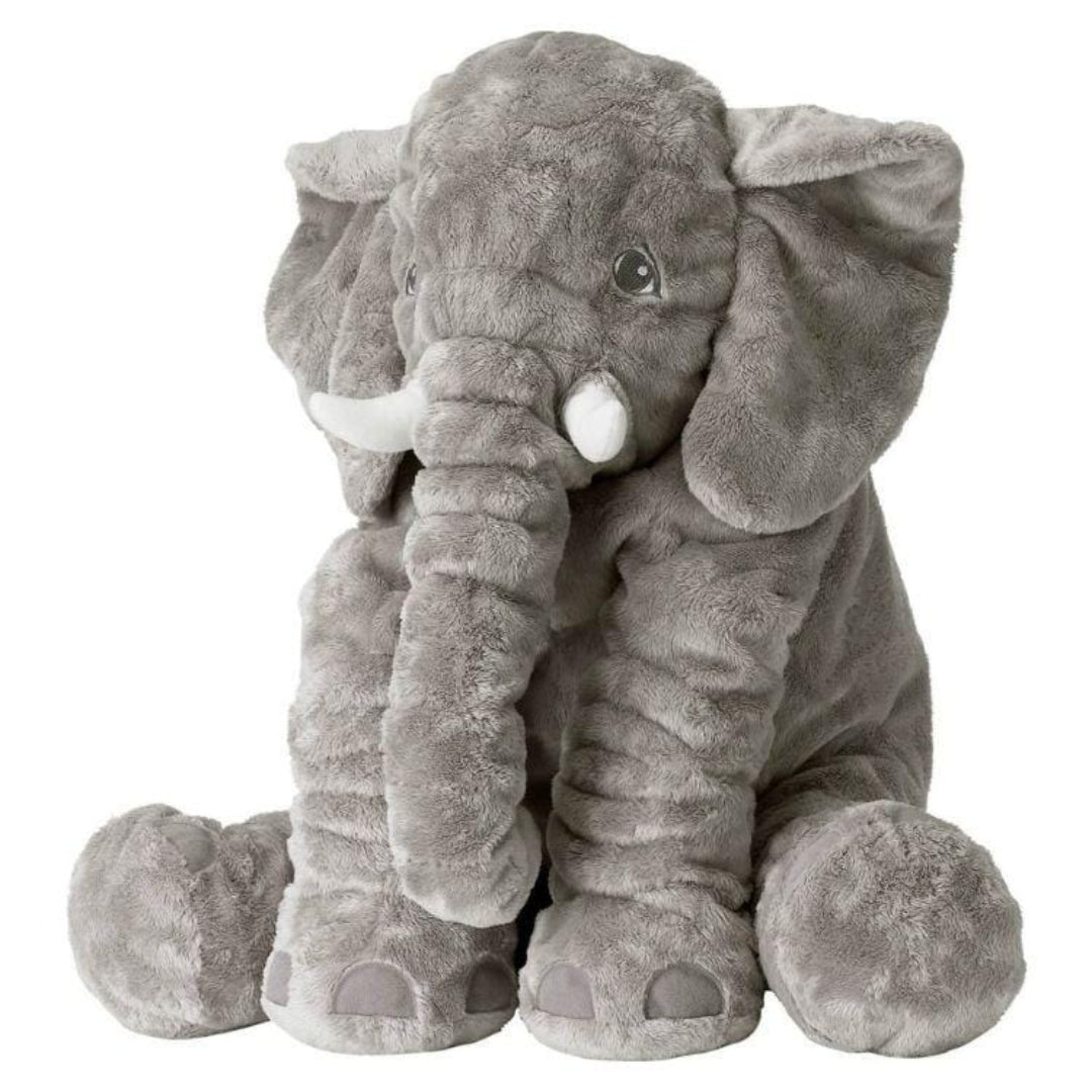 60 cm Plüsch-Elefant - Weiches und Kuscheliges Spielzeug