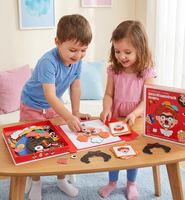 Emotional Learning Puzzle | Educational Toy with Colorful Pieces | Interactive Learning Toy for 3-4 Year Olds 0
