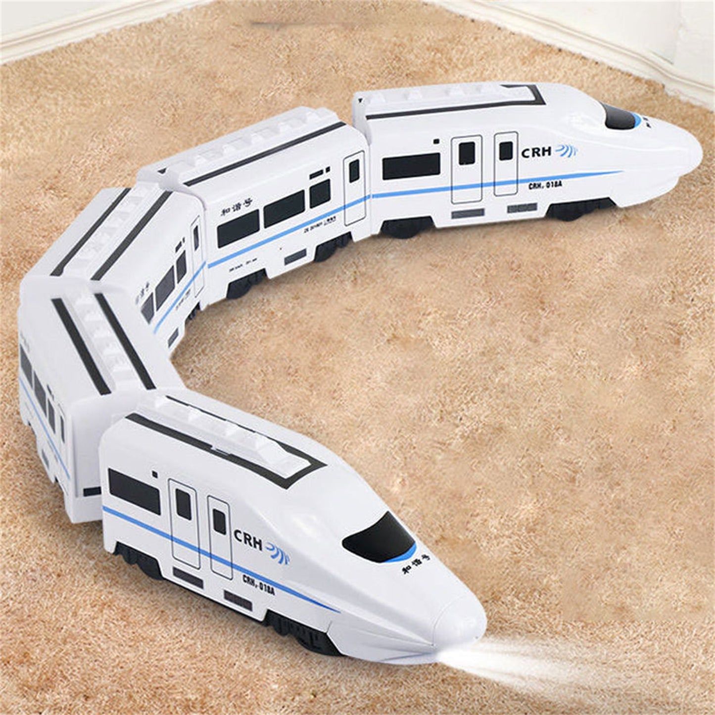 Explorer's Train Set | Colorful Toy Train with Durable Design | Engaging Learning Tool for Motor Skills Development 7