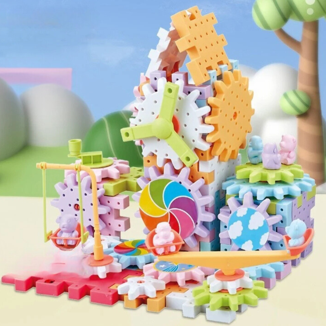 Drehende Bausteine – Fantasievolles Spielzeug