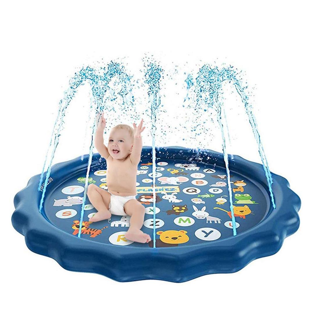 Aufblasbare Wasser-Spielmatte für sensorischen Bauchlage-Spaß