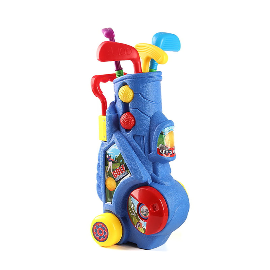 Kinder-Golfset mit Rollwagen