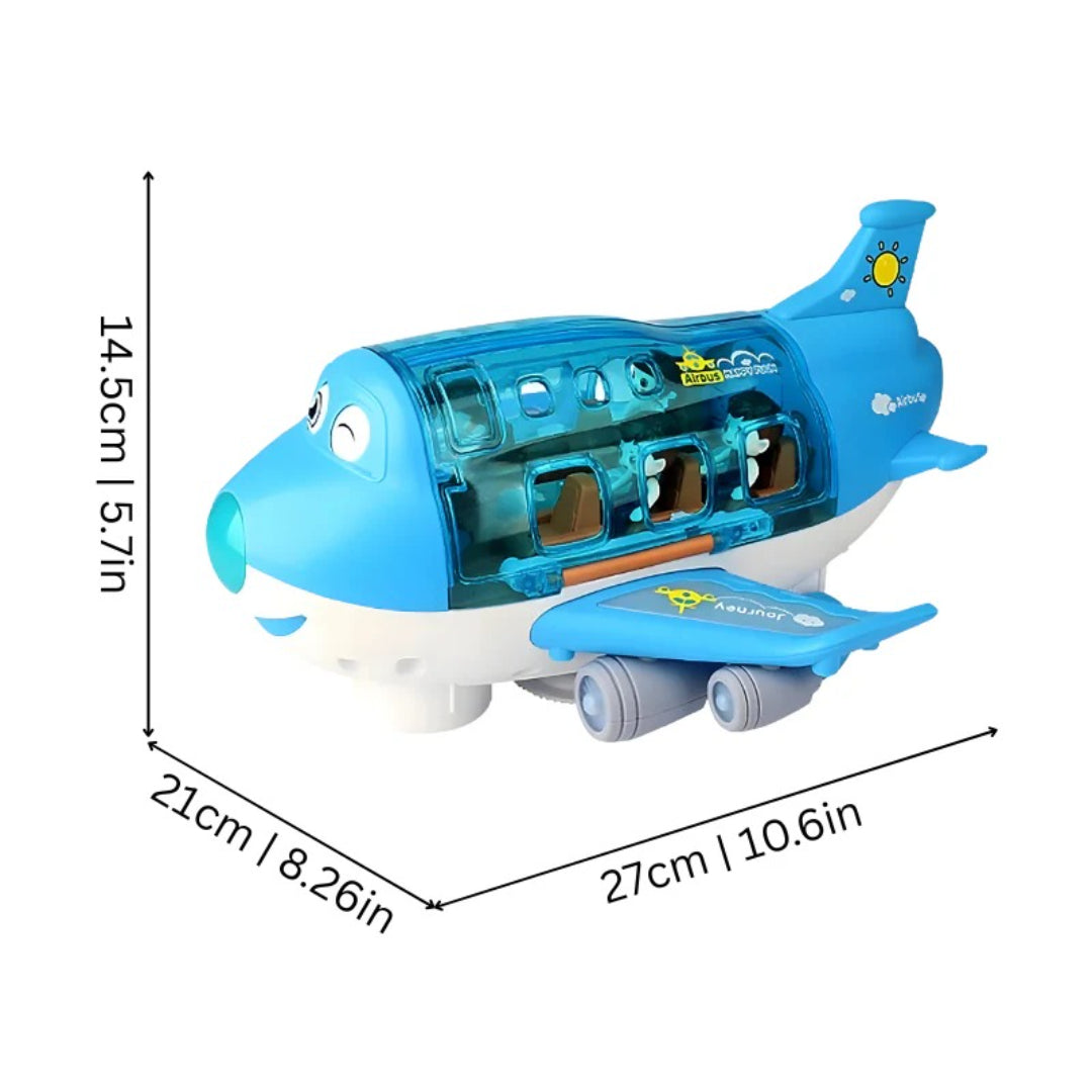 LED Action Flugzeugspielzeug mit Licht- und Soundeffekten