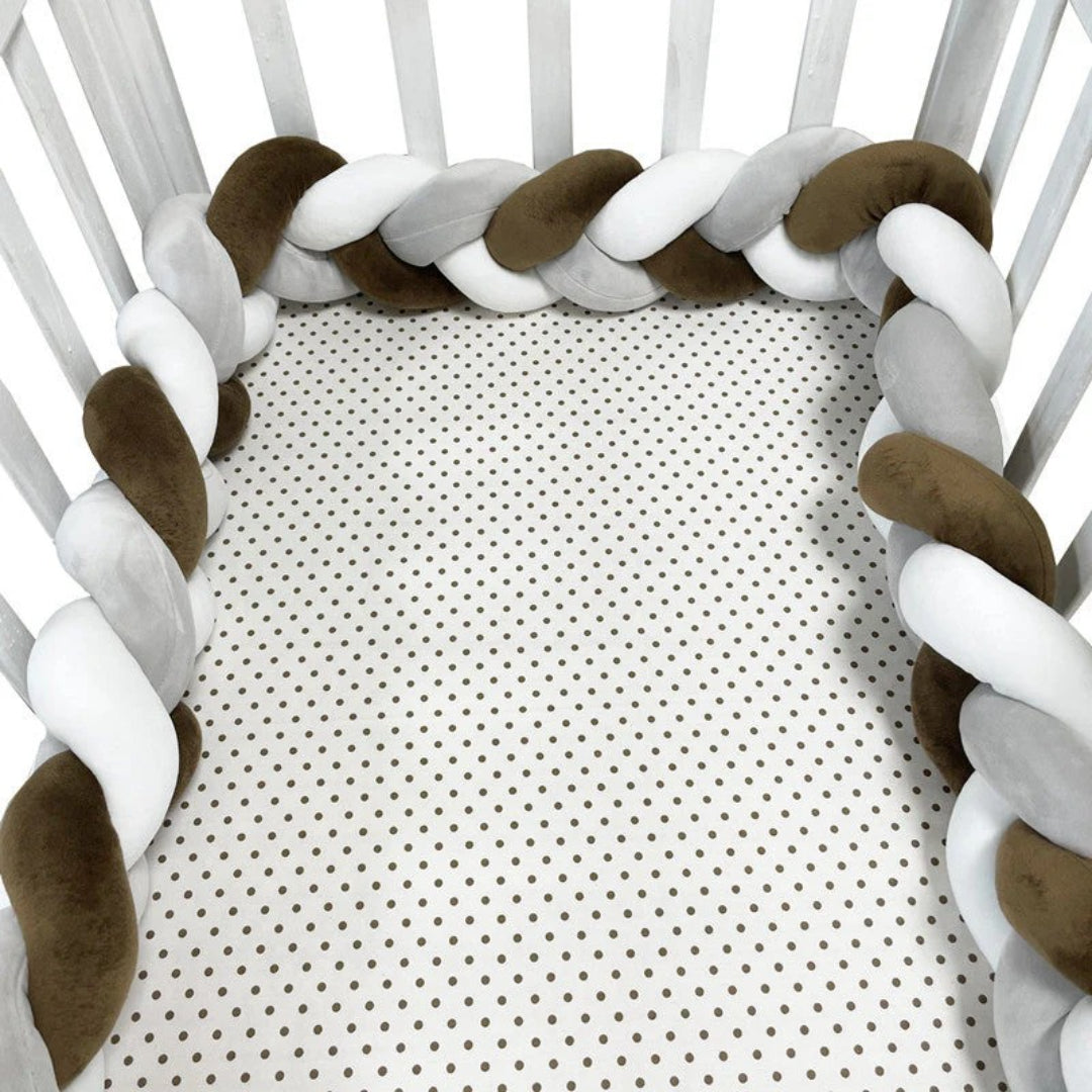 Weicher Babybett-Bumper-Bettwäsche