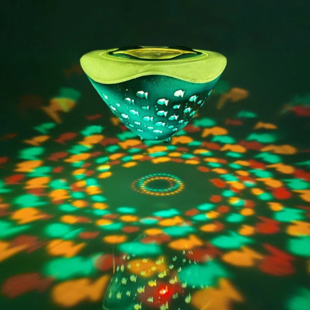 LED-Brunnen-Badspielzeug mit sprühenden Lichteffekten
